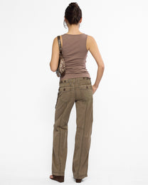 Classic 90s Fitted Tank - Taupe