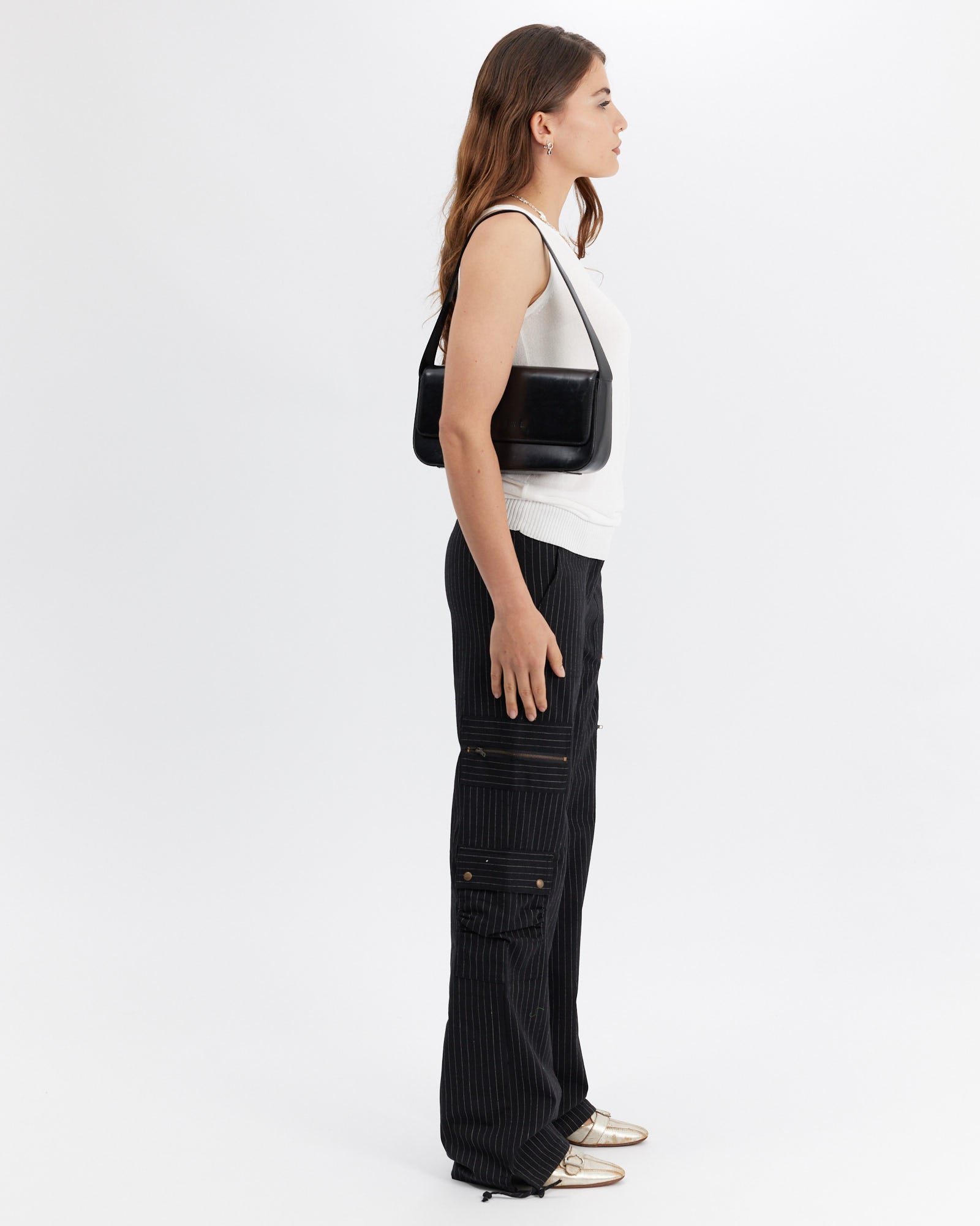 Asymmetric Off Shoulder Knit