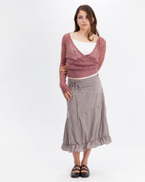 Crossover Mohair Ballet Knit