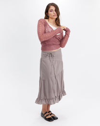Crossover Mohair Ballet Knit