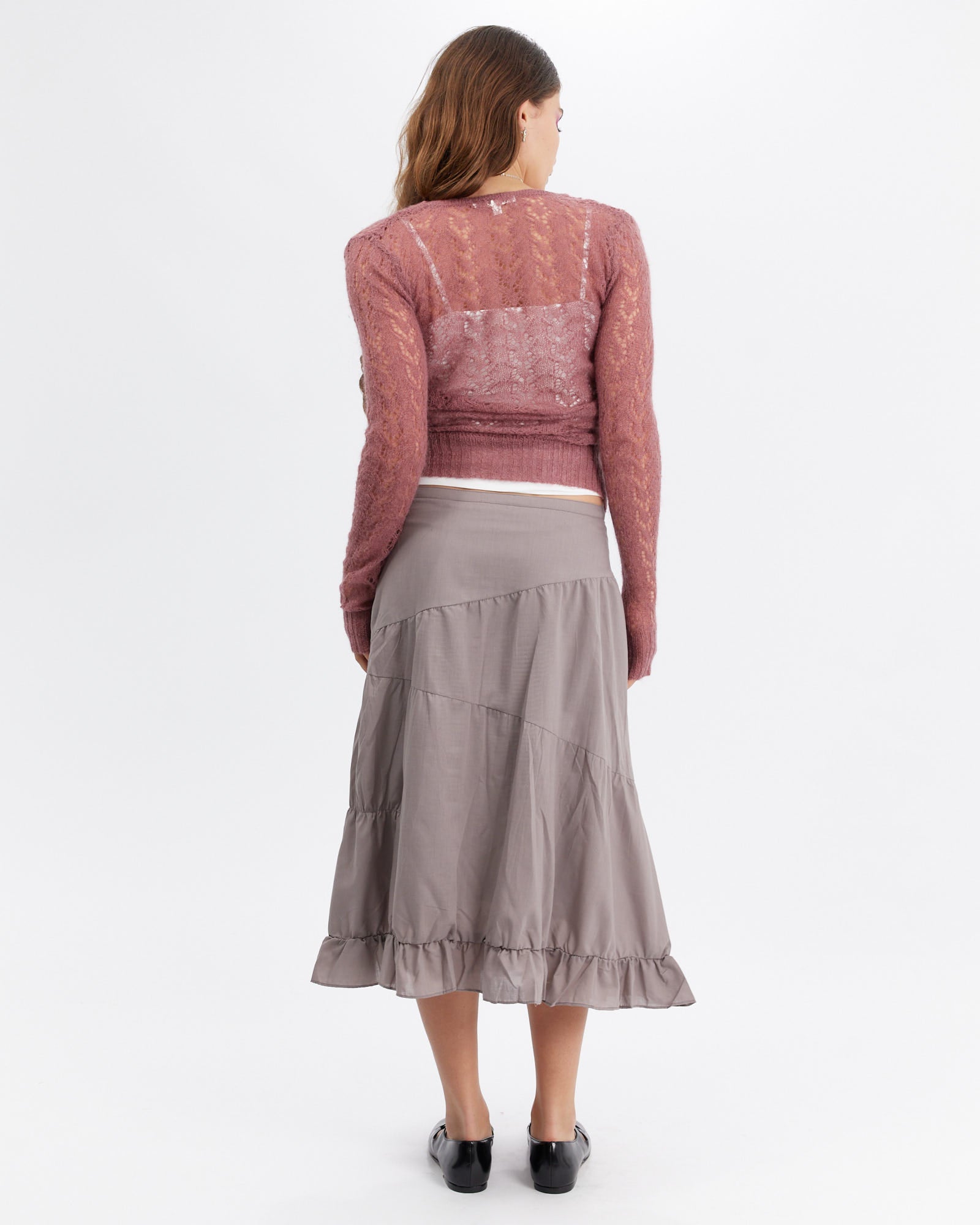 Crossover Mohair Ballet Knit