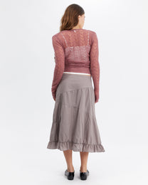 Crossover Mohair Ballet Knit