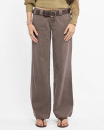 Stonewash Wide Leg Jeans
