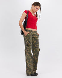 Multi Pocket Heavy Cargo Pant