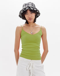 Summer Singlet - Leaf Green