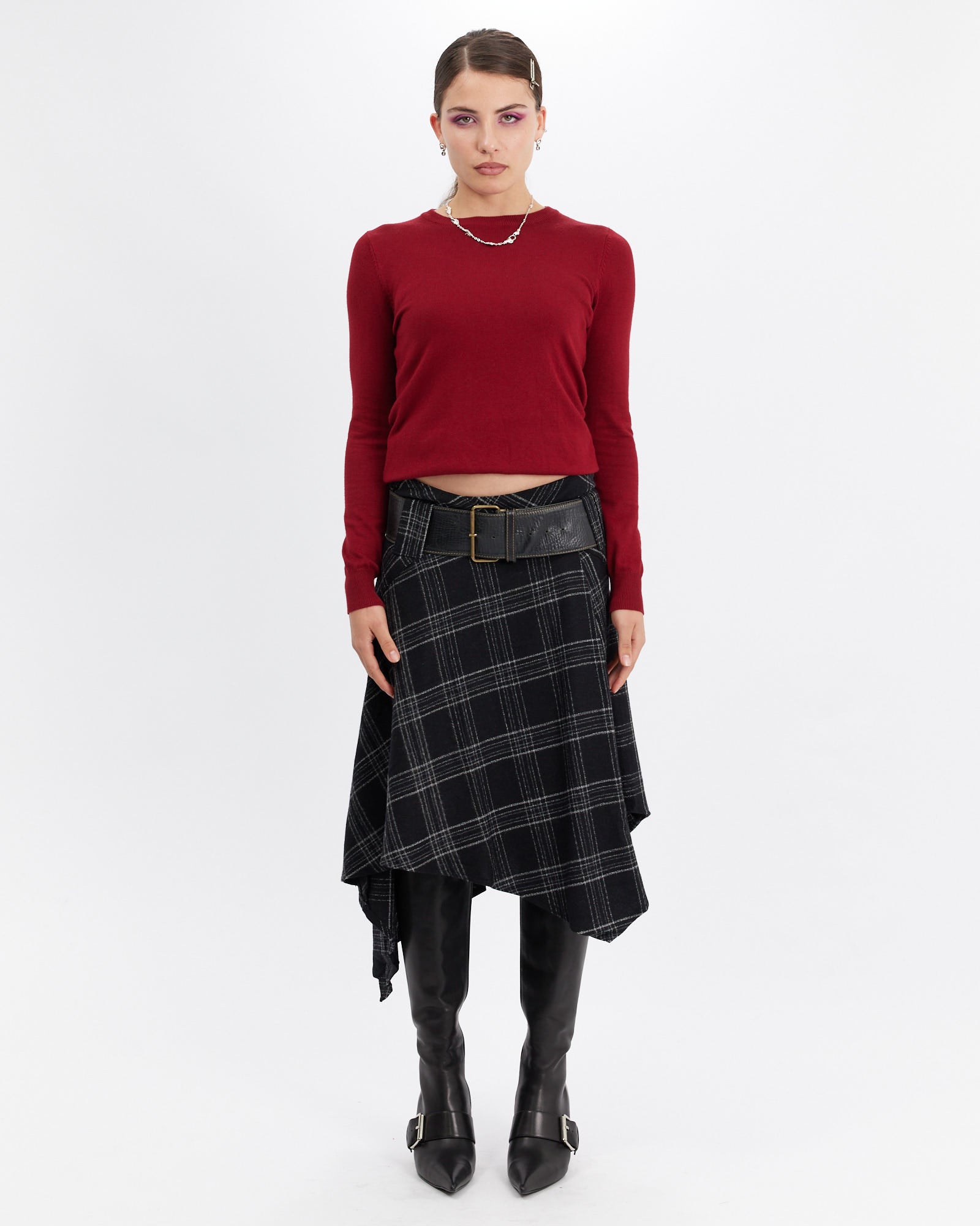 Button Back Knit Sweater