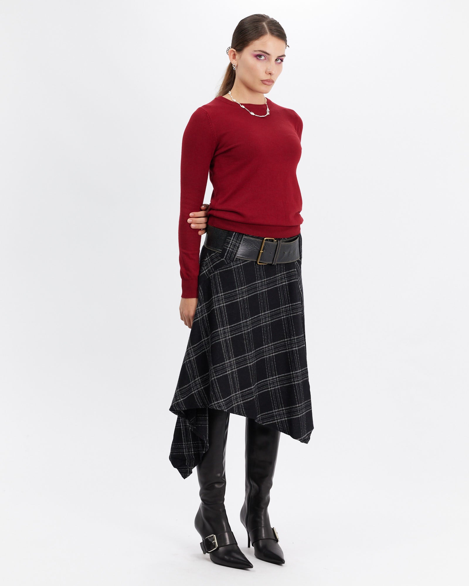 Button Back Knit Sweater