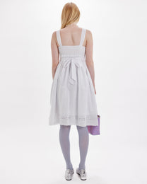 Cotton Lace Midi Dress