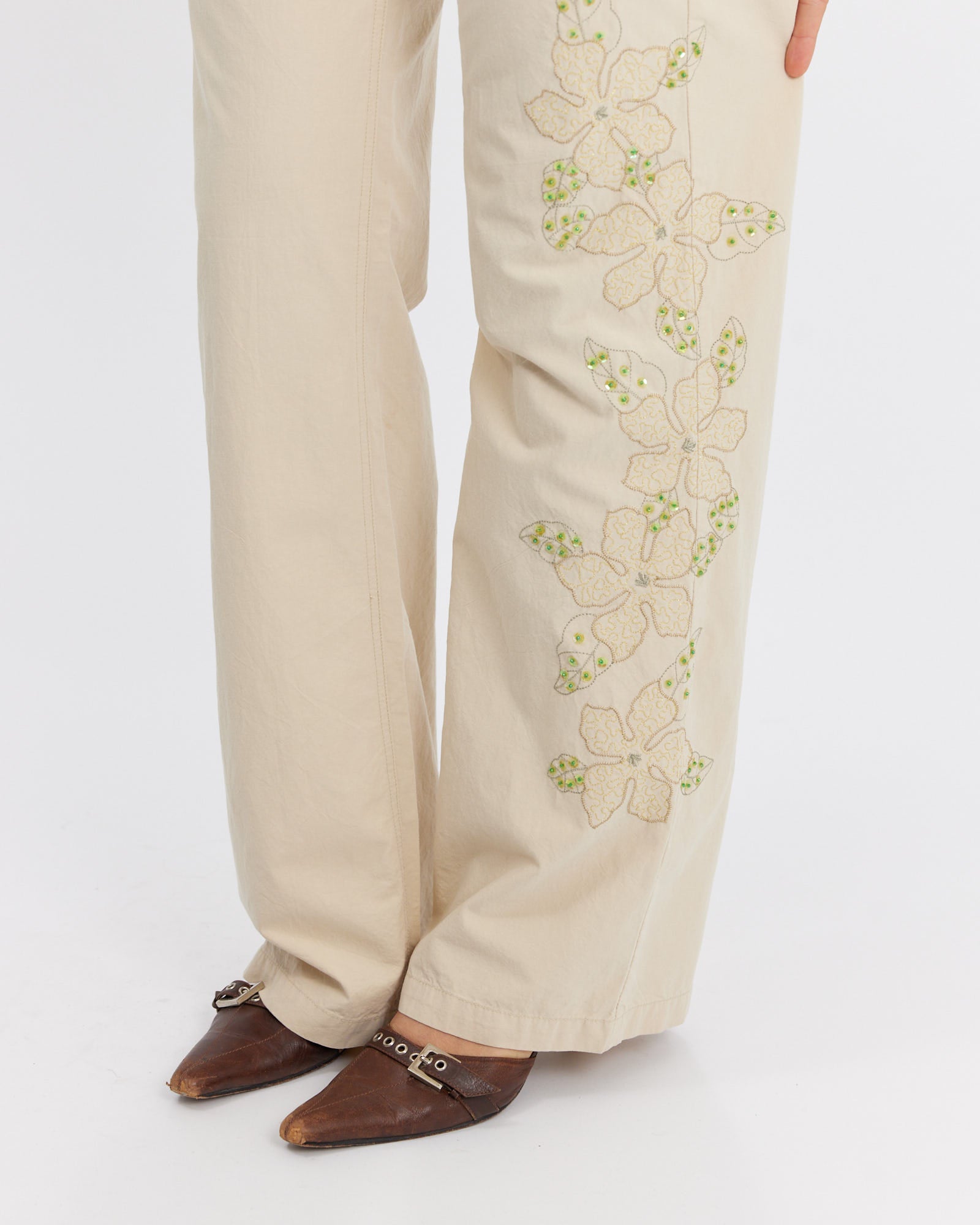 Sequin Cargo Pant