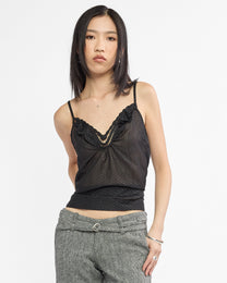 Textured Satin Cami