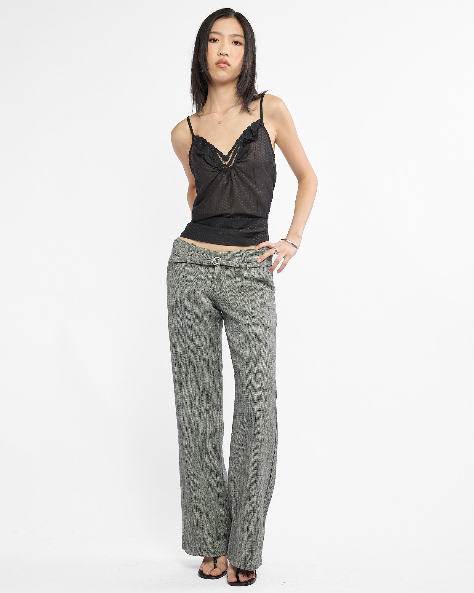 Textured Satin Cami