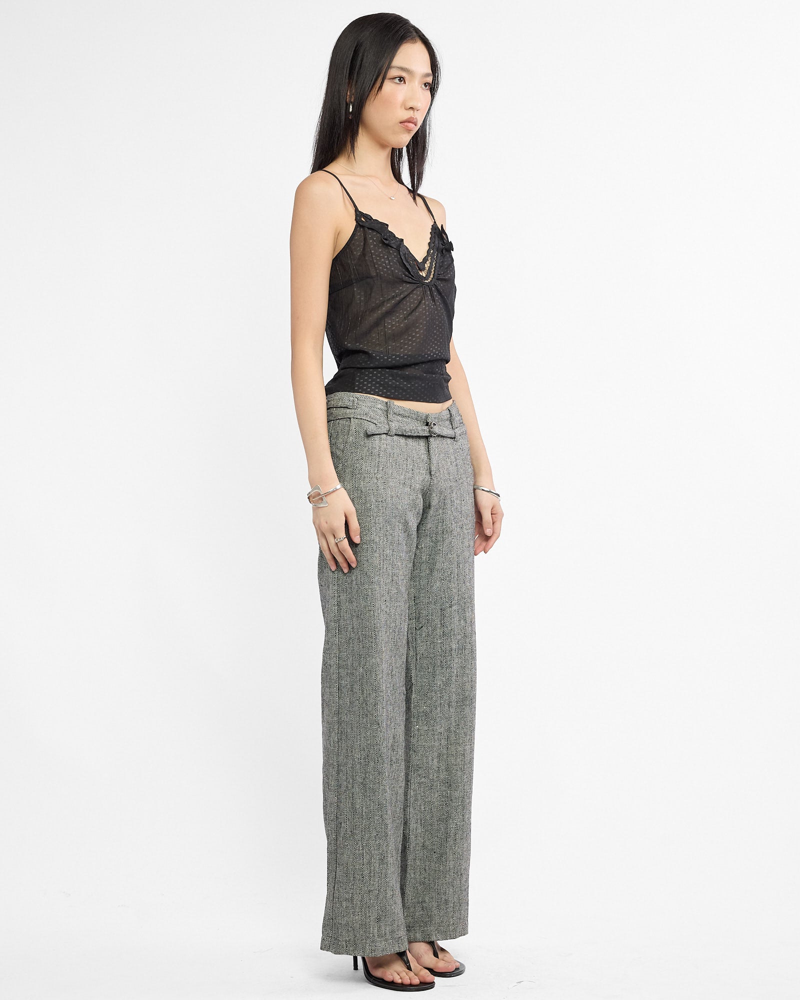 Textured Satin Cami