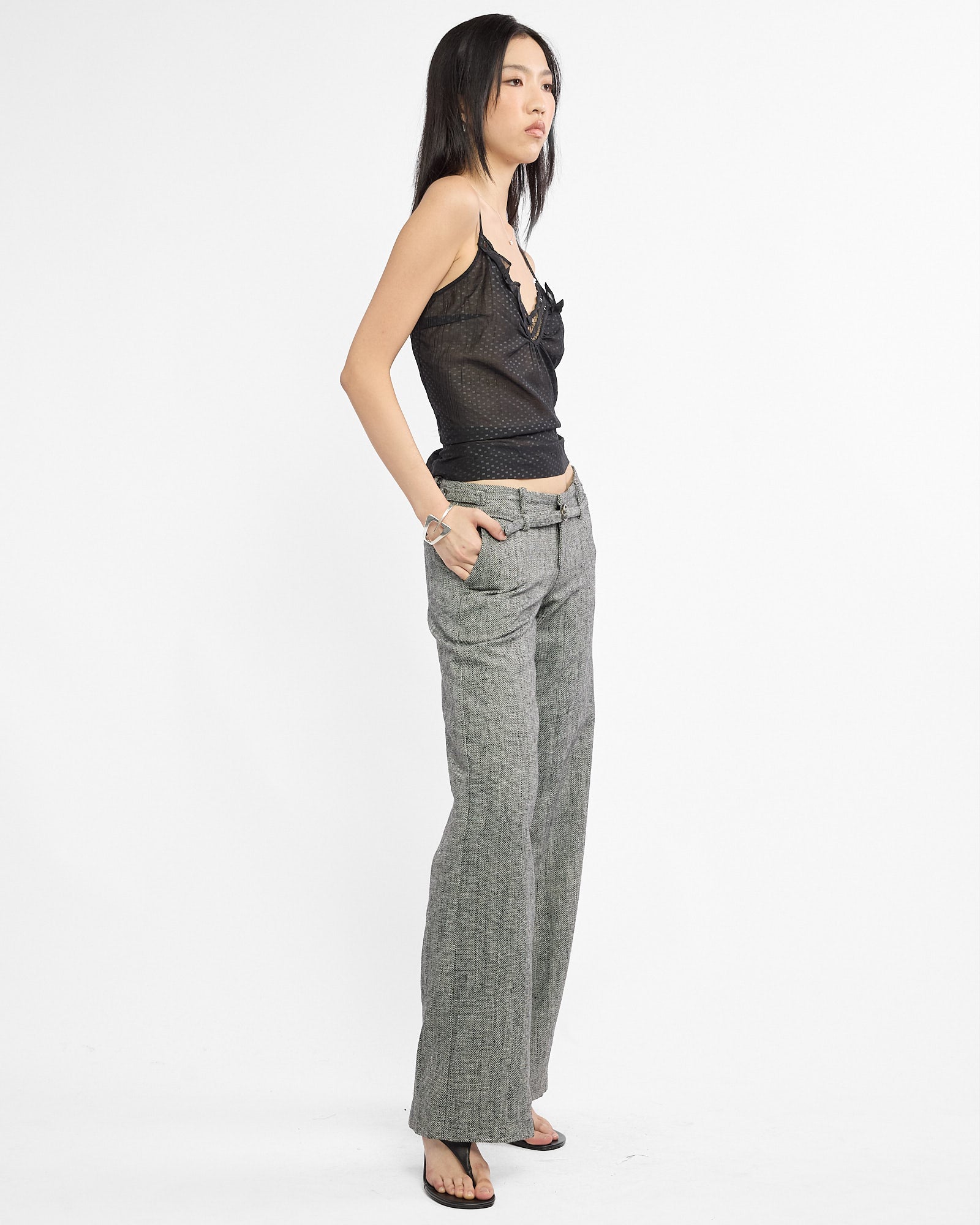 Textured Satin Cami
