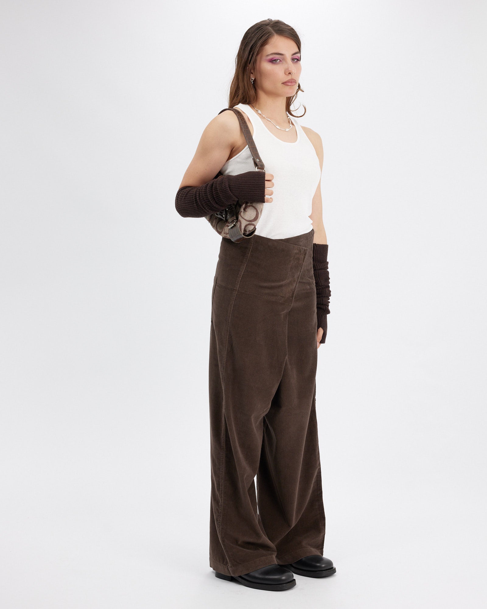 Corduroy Fisherman Wrap Pant