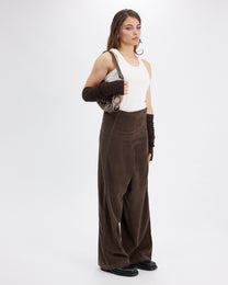 Corduroy Fisherman Wrap Pant