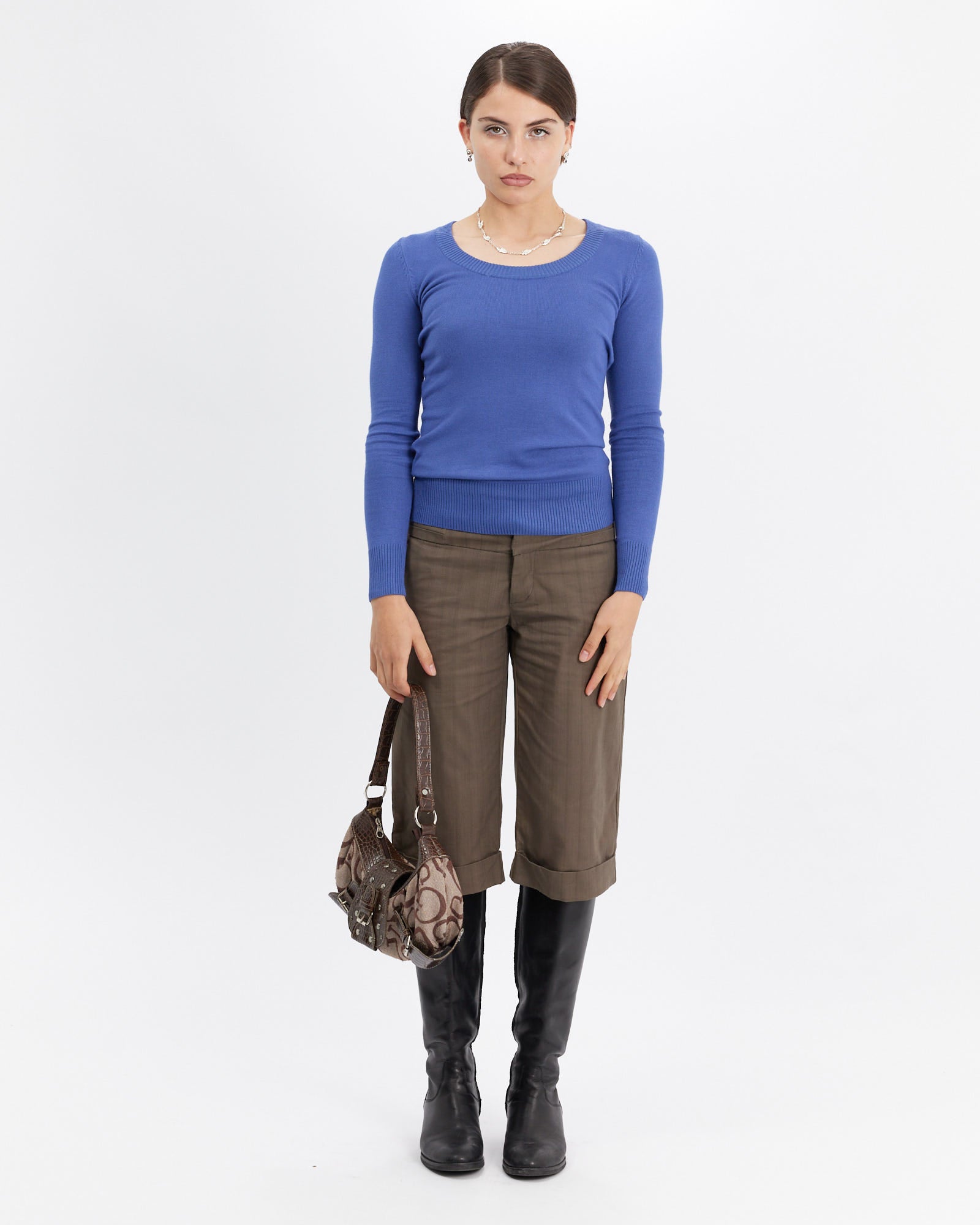 Scoop Neck Knit