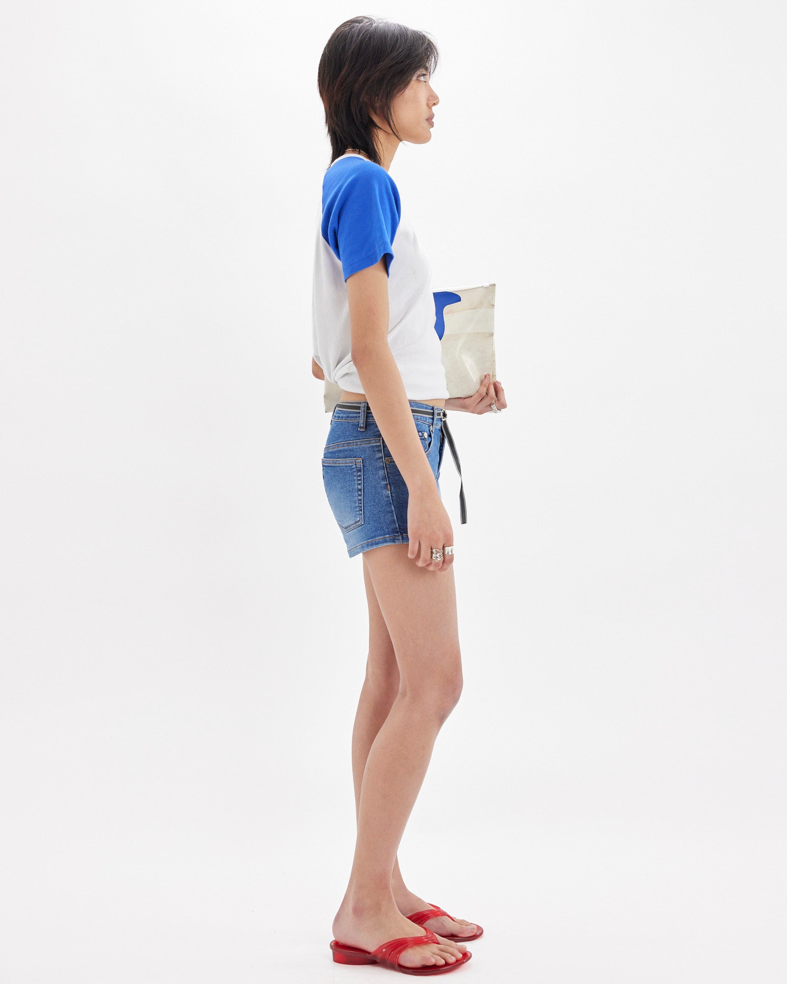 Sport Belted Mini Short
