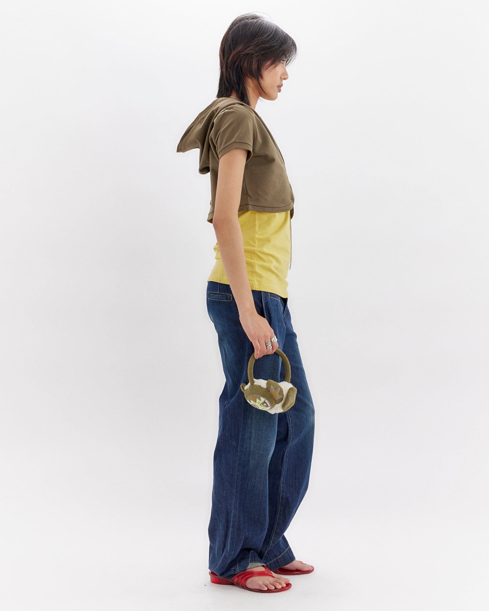 Hooded Bolero Tee &amp; Tank Set