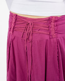 Raw Hem Adjustable Fairy Skirt