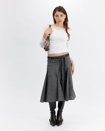 3/4 Sleeve Lace Detail Top