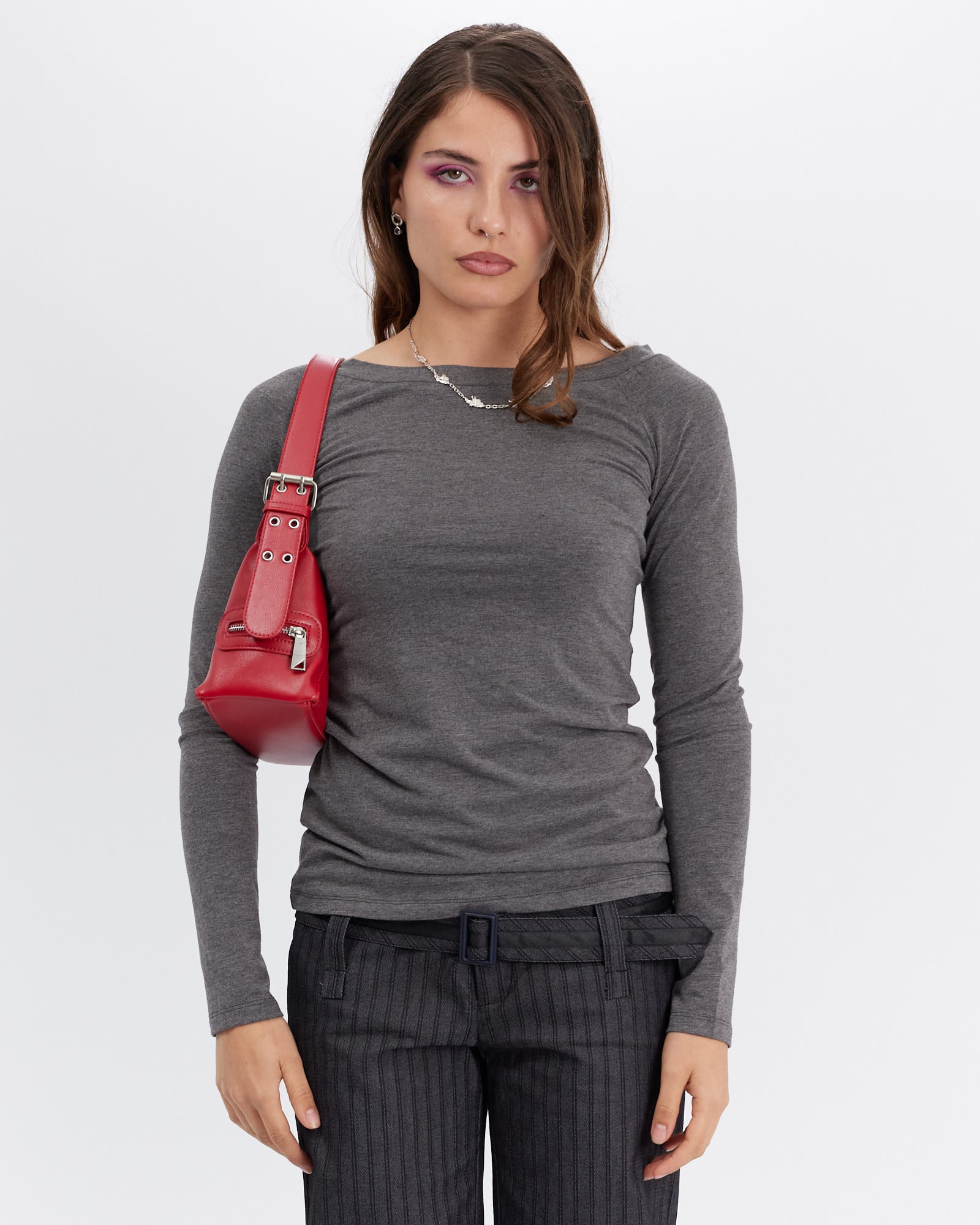 Boat Neck Long Sleeve Raglan