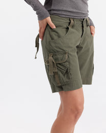 Tie Pocket Cargo Shorts