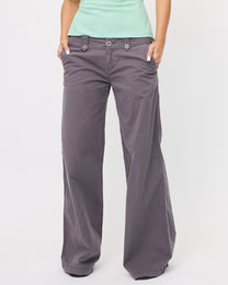 [COMING SOON] Wide Leg Cotton Cargo Pant