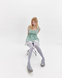 Striped Garden Babydoll Top