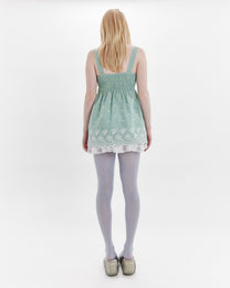 Striped Garden Babydoll Top