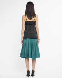 Babydoll Ribbon Tie Cami Top