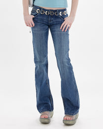 Stretch Bootleg Denim Jean