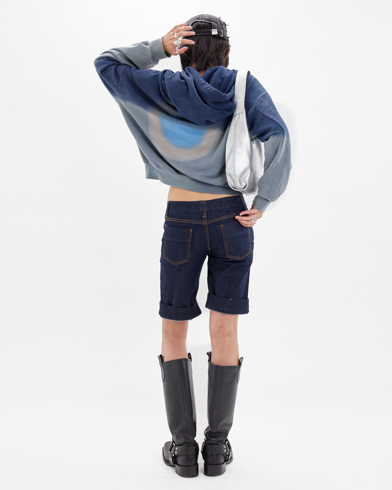 Dark Wash Denim Jorts