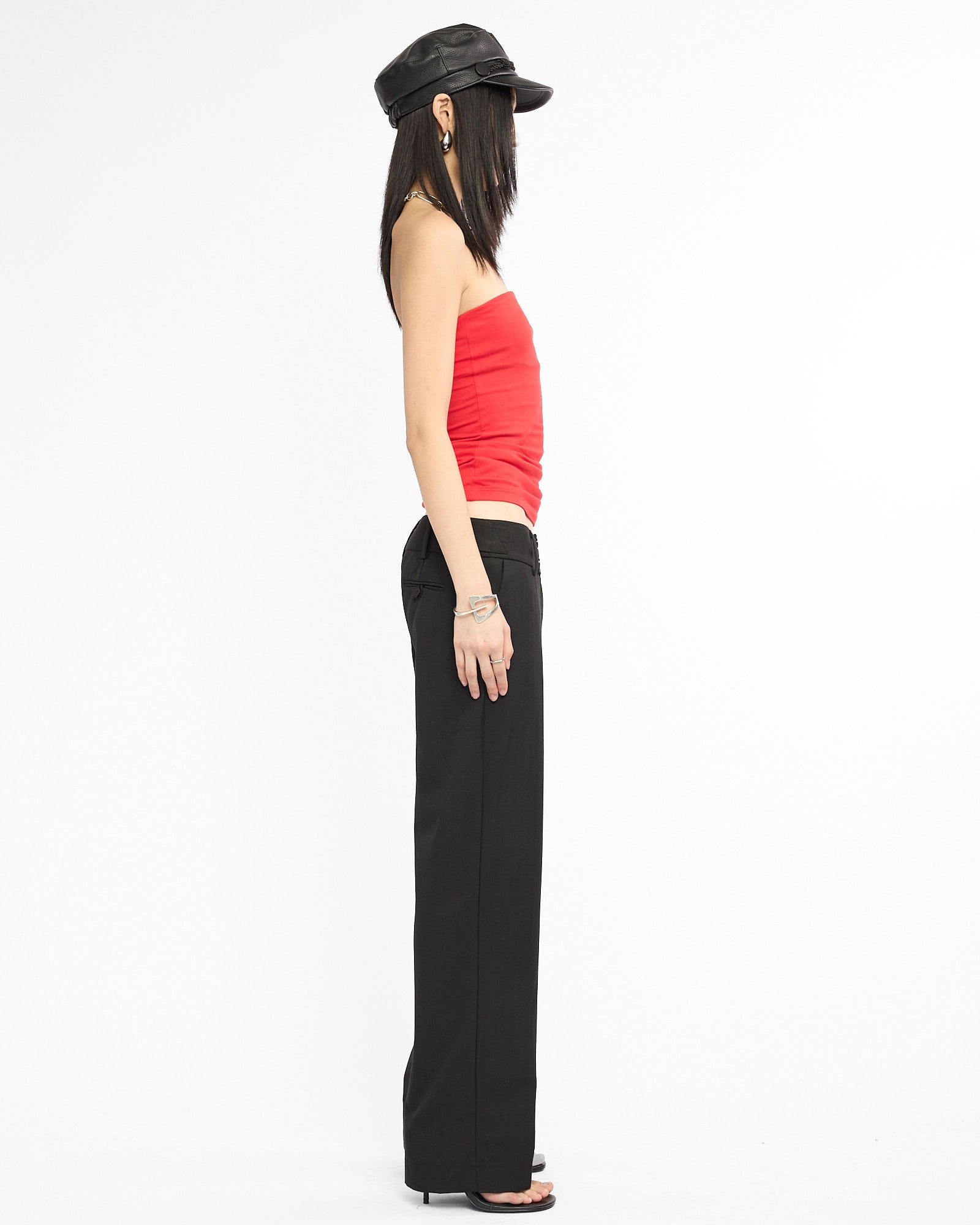 Lowrise Double Button Suit Trouser