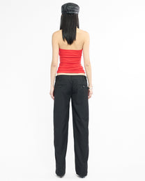 Lowrise Double Button Suit Trouser