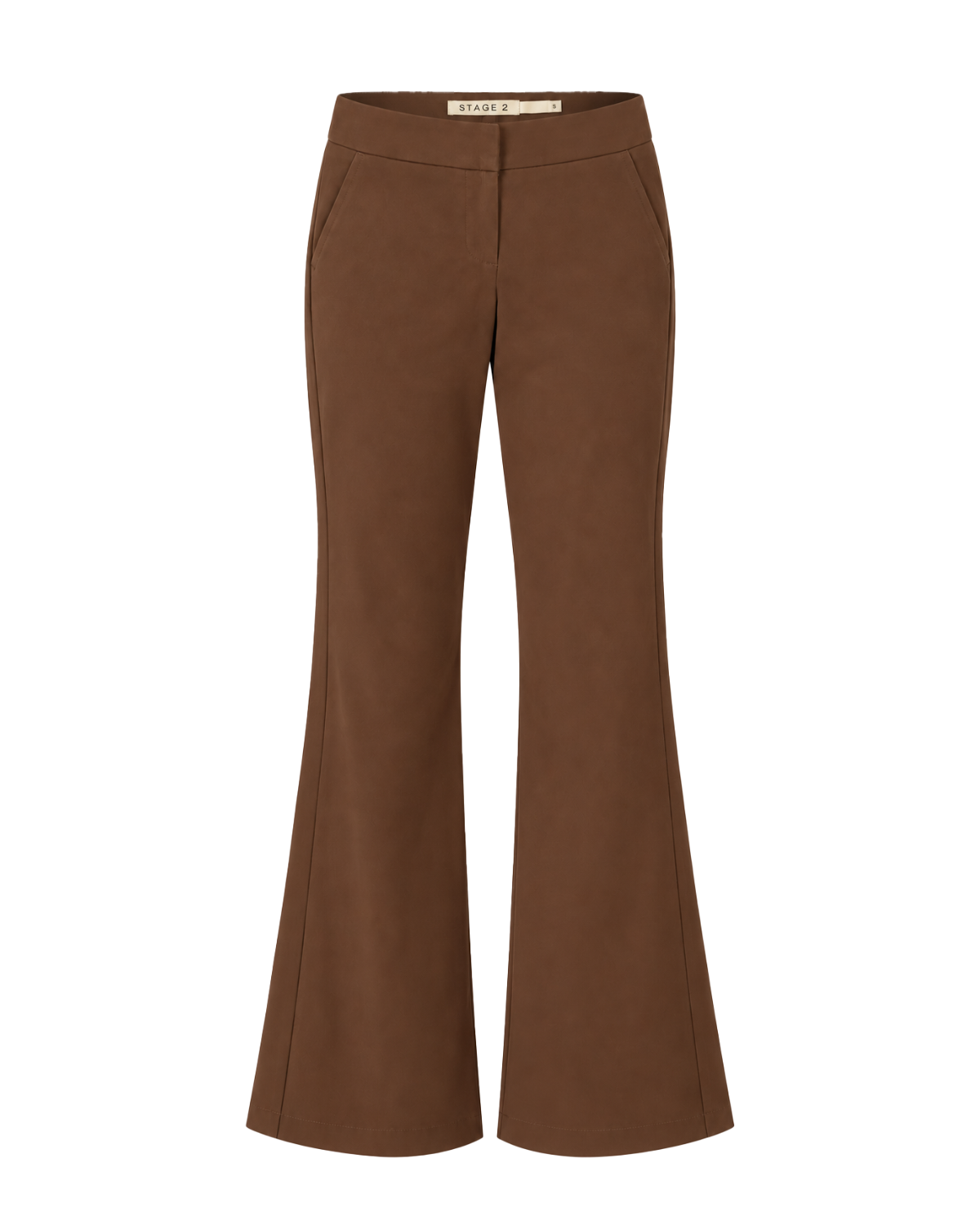 Low-rise Soft Stretch Cotton Trouser