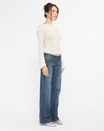 Regina Knit Sweater - Ivory