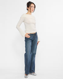 Regina Knit Sweater - Ivory