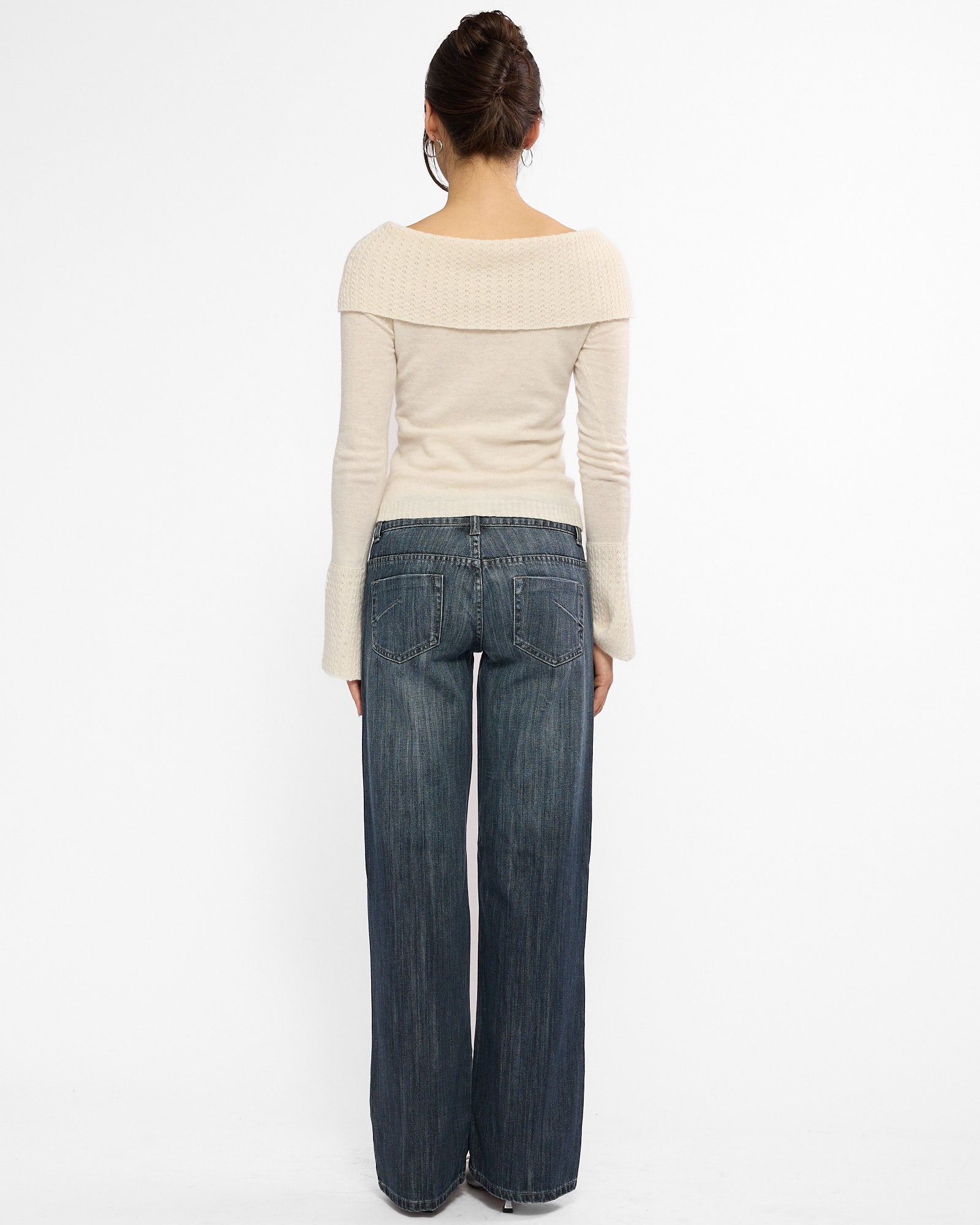 Regina Knit Sweater - Ivory