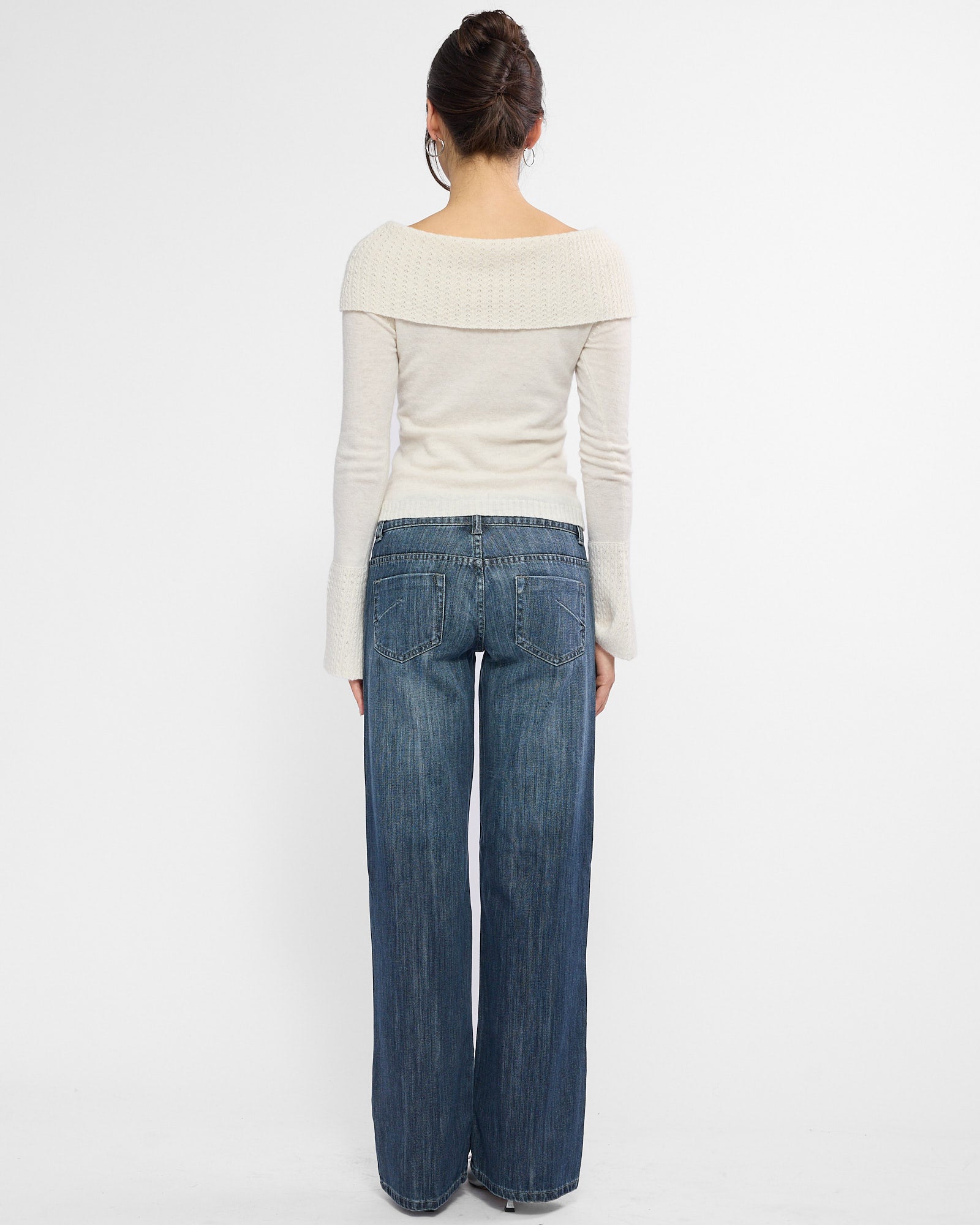 Regina Knit Sweater - Ivory