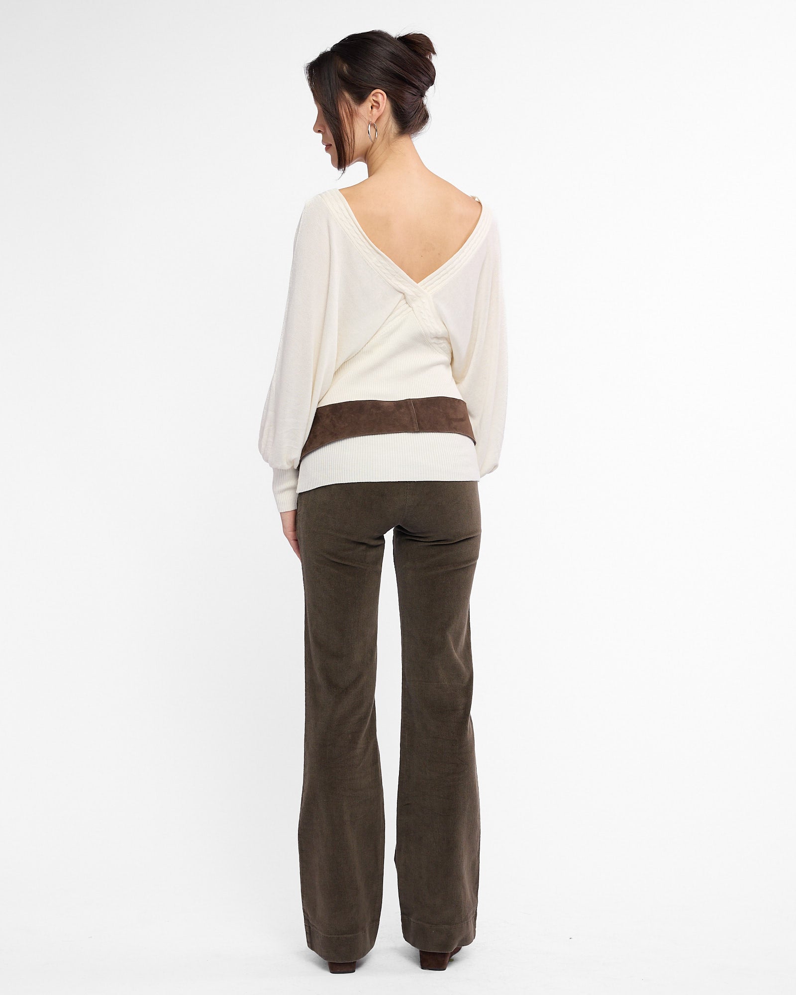 Lowrise Corduroy Flare Pants