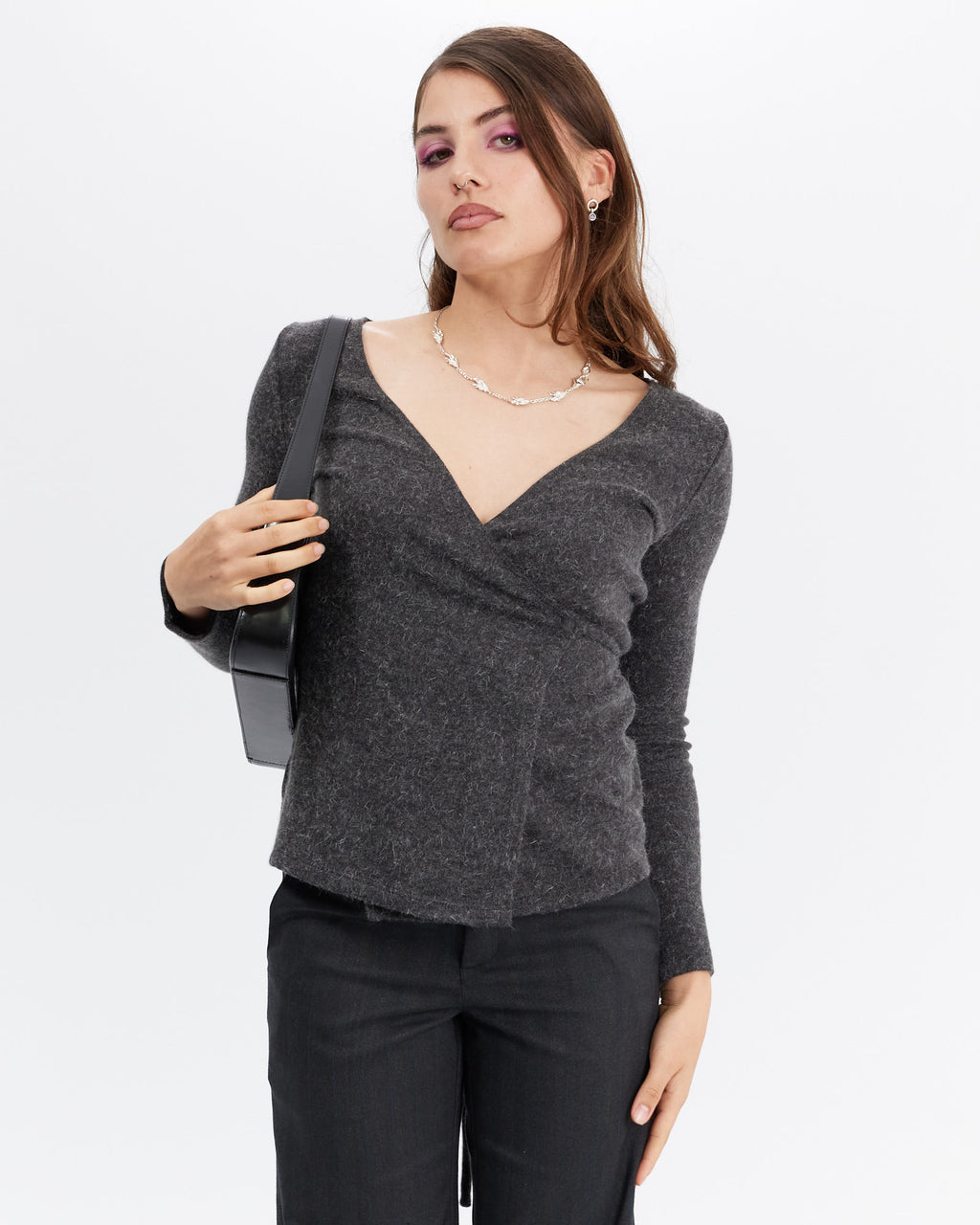 Wrap Wool Long Sleeve