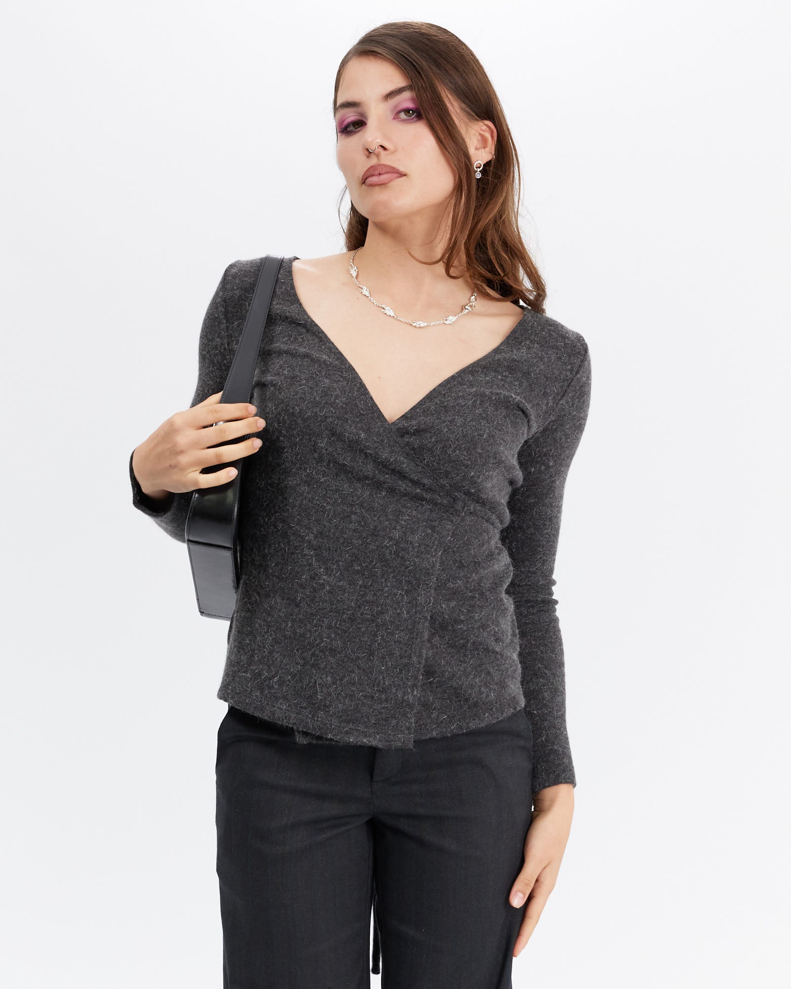 Wrap Wool Long Sleeve