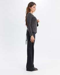 Wrap Wool Long Sleeve