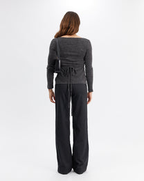 Wrap Wool Long Sleeve