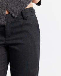 Low Rise Tailored Stripe Trouser