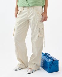 Classic Light Cotton Cargo - Beige