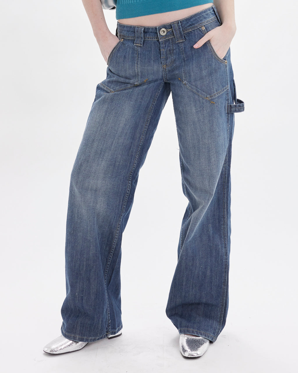 Low Rise Carpenter Jeans