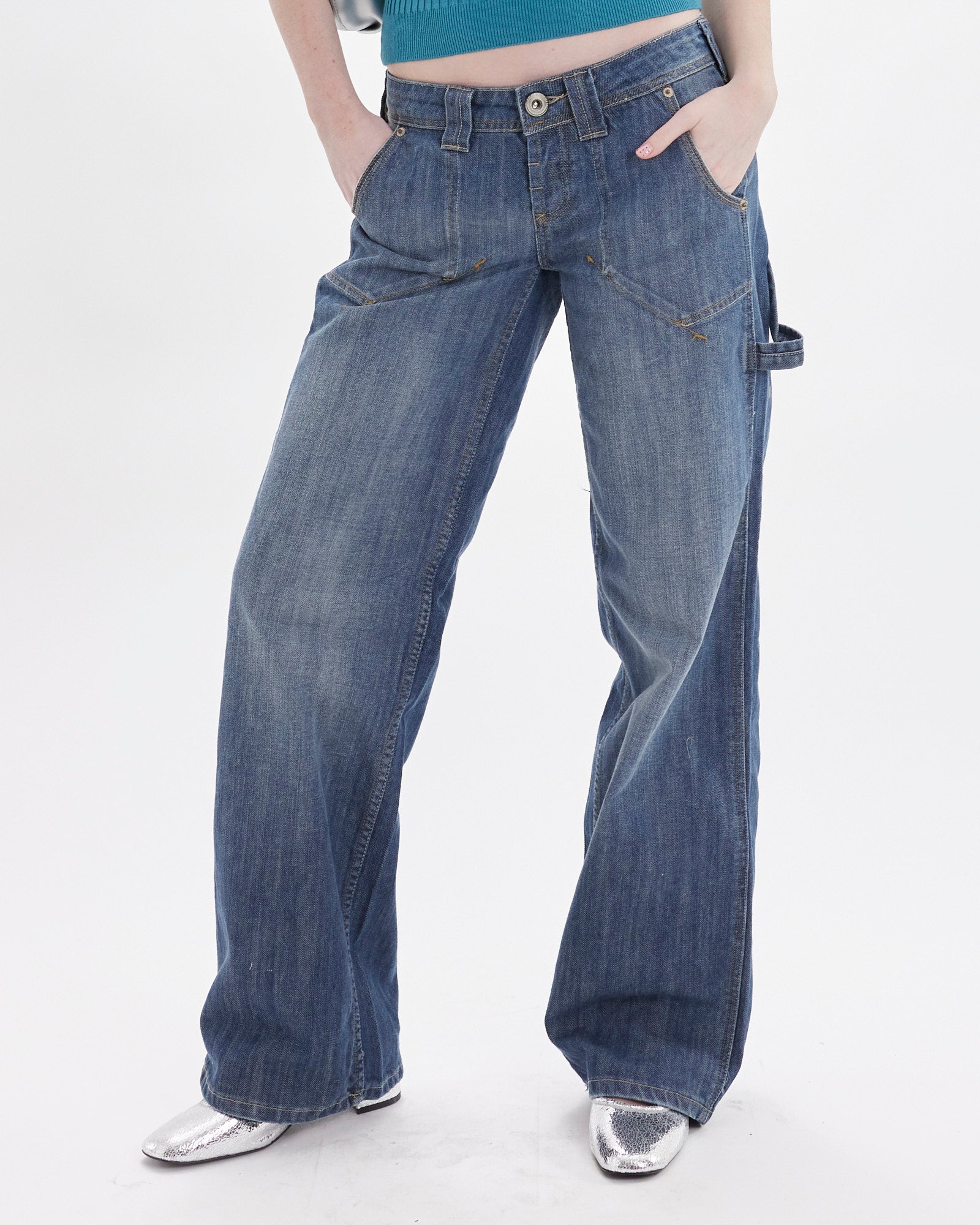 Low Rise Carpenter Jeans