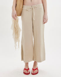 Light Corduroy Cropped Pant