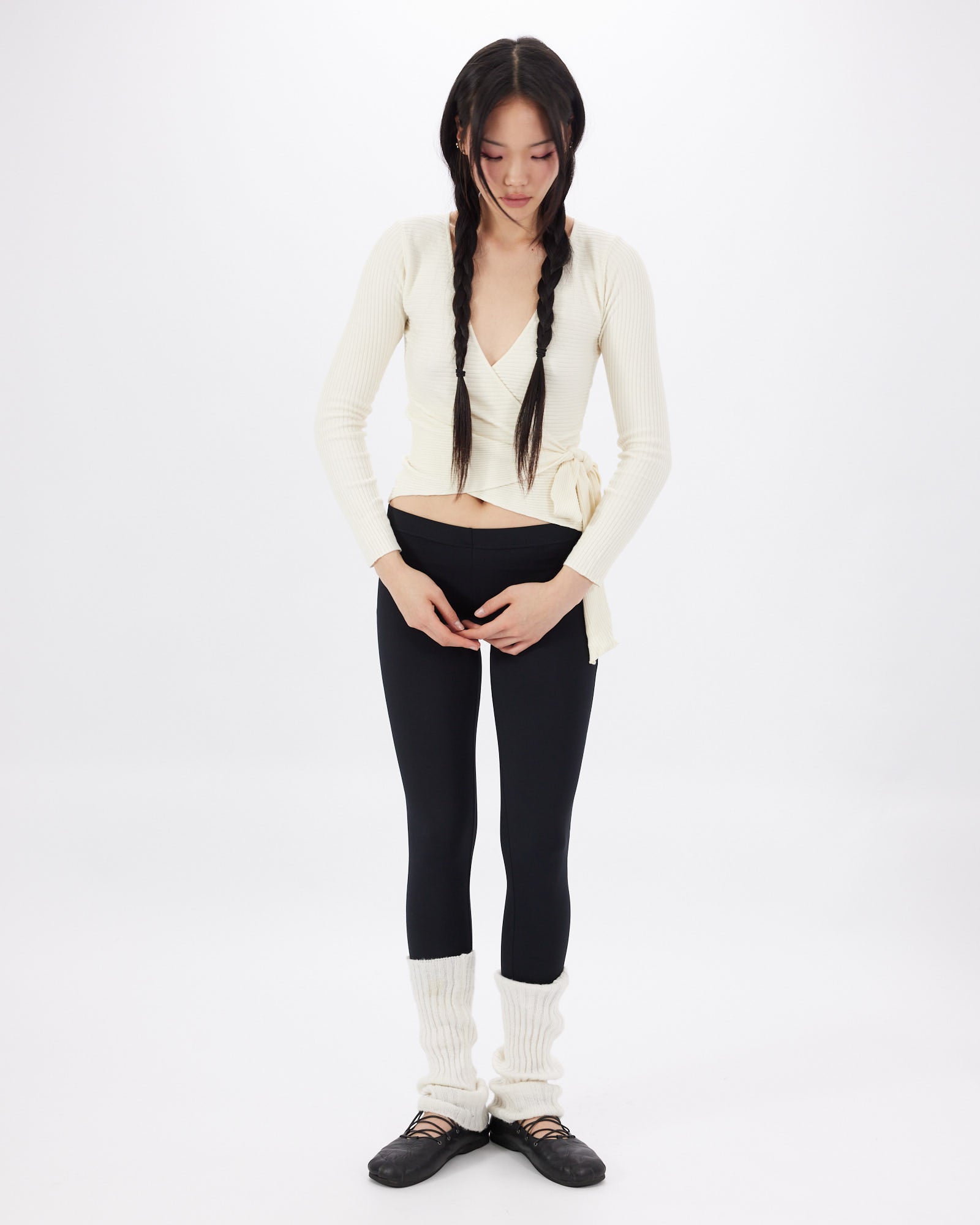 Wrap Rib Ballet Cardi